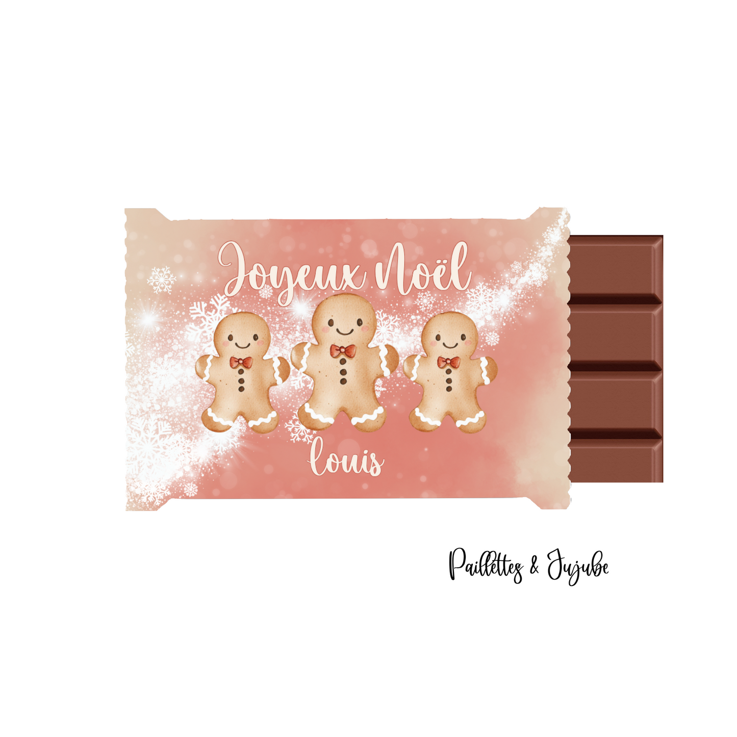 Barres de chocolat personnalisés (2 choix)