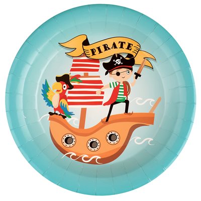 Assiettes pirate