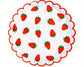 Assiettes fraise