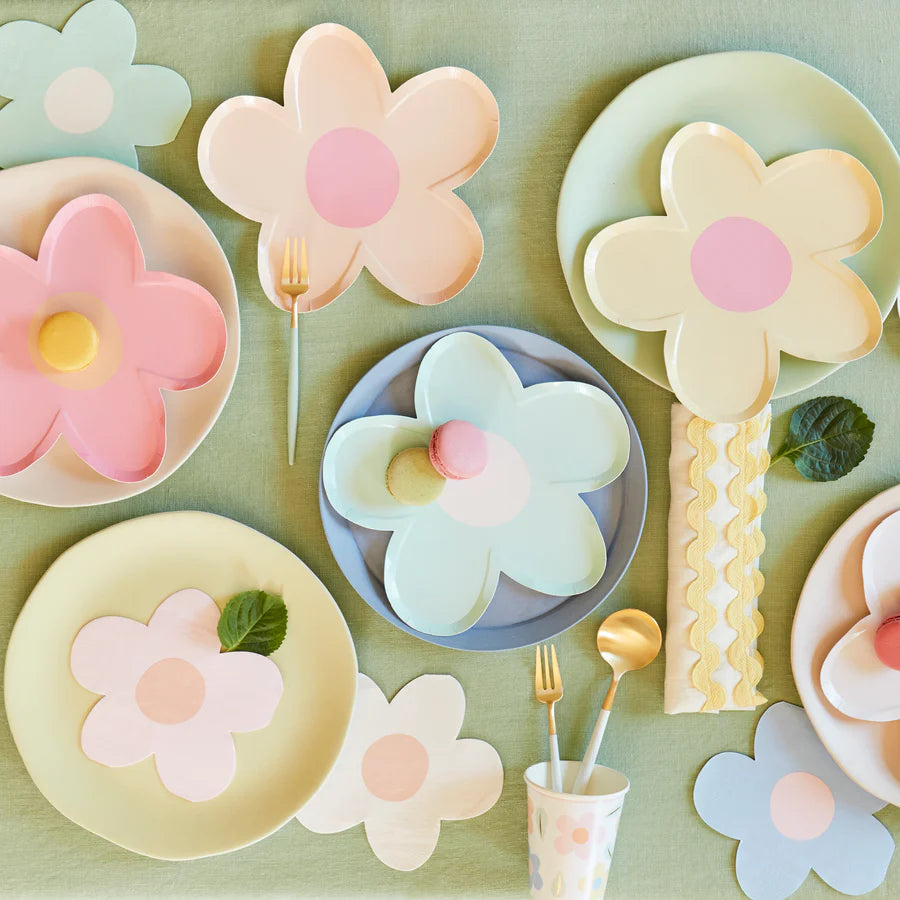 Assiettes marguerites