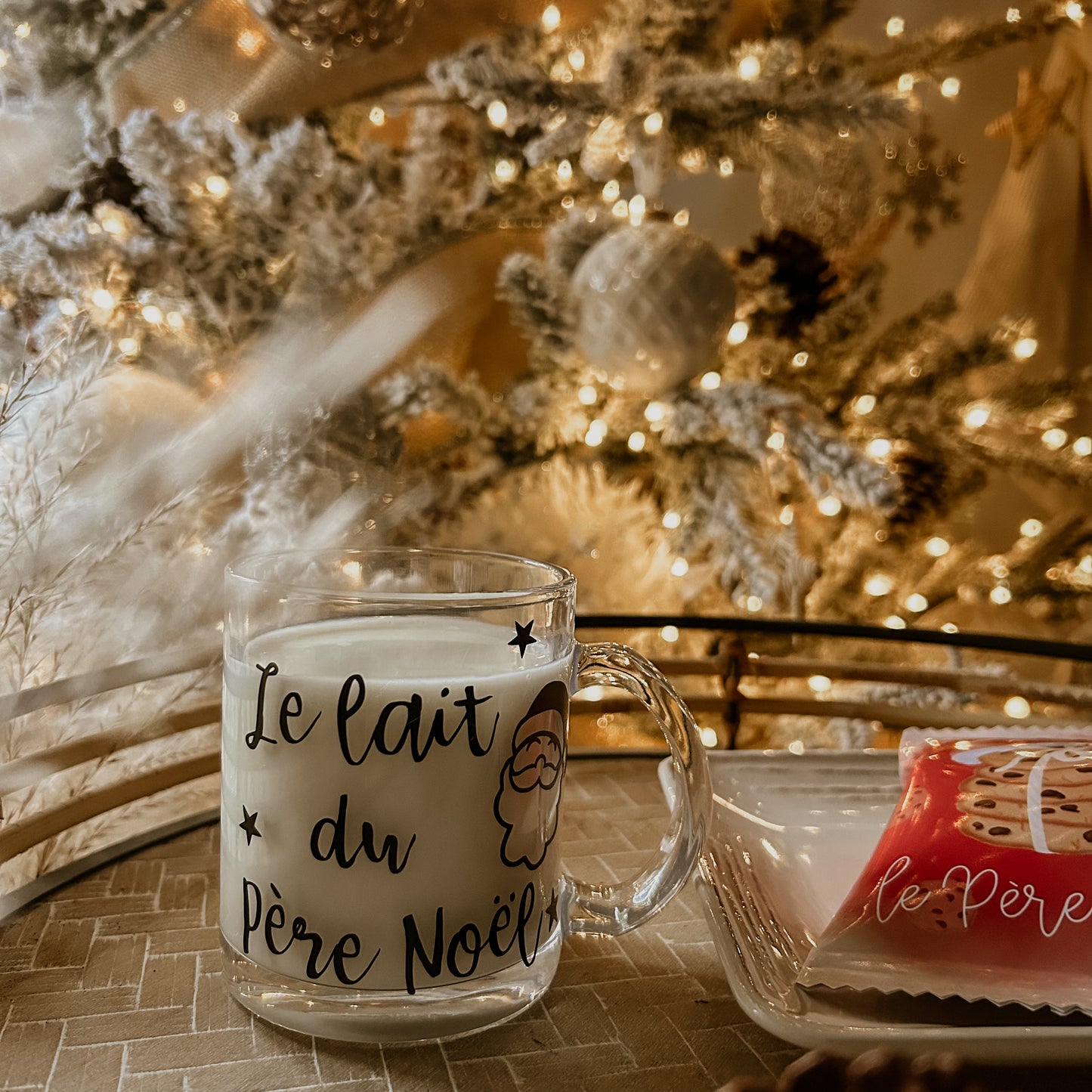 Tasses le lait du Père Noël