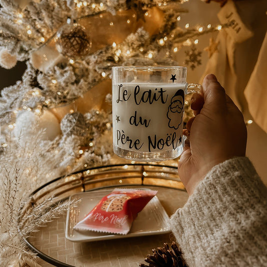 Tasses le lait du Père Noël