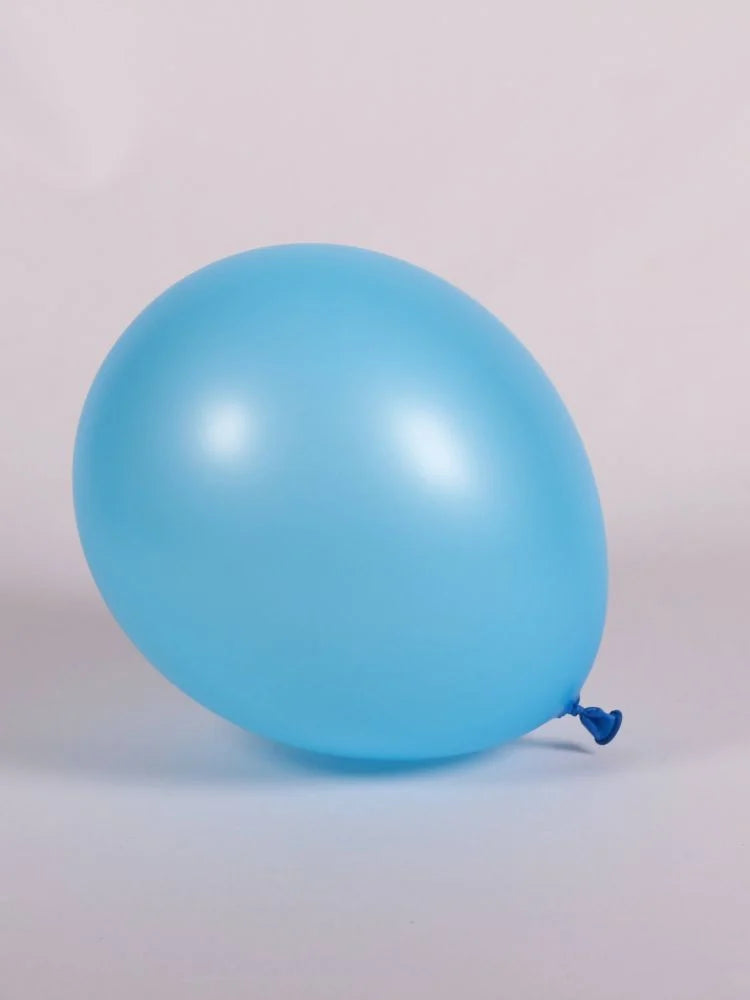 11" Ballon en latex  bleu néon