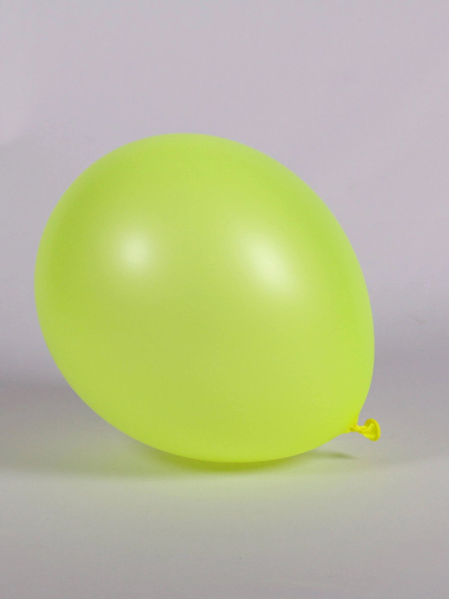 11" Ballon en latex jaune néon