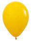 5" Ballon en latex jaune miel