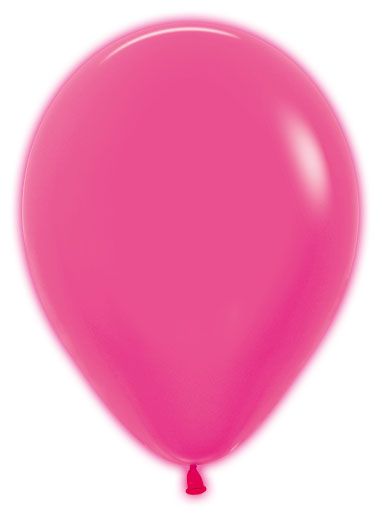 11" Ballon en latex fushia néon