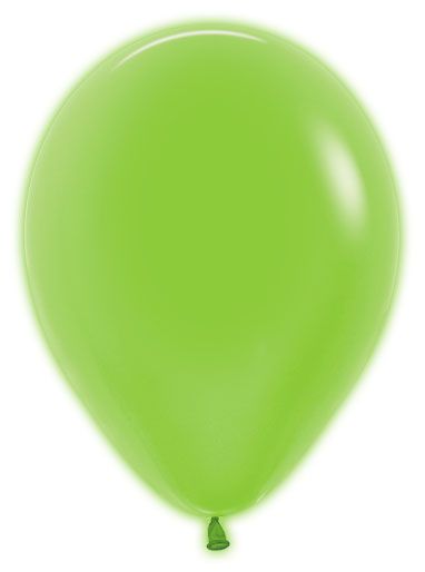 11" Ballon en latex  vert néon