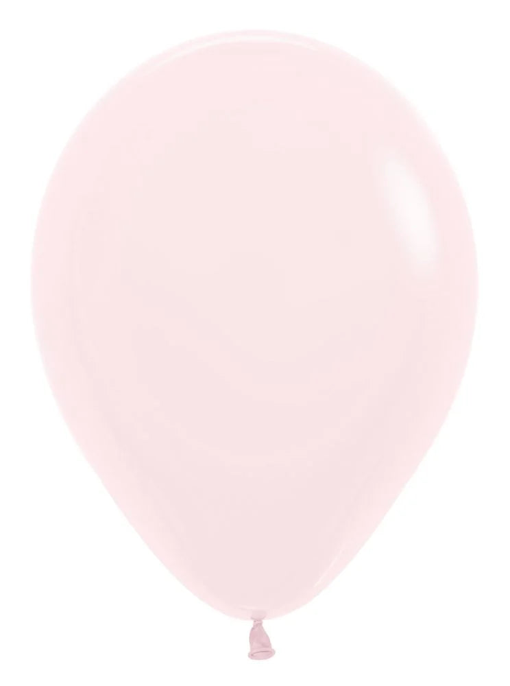 11" Ballon en latex rose pâle