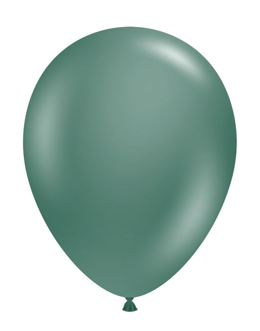 11" Ballon en latex  vert evergreen